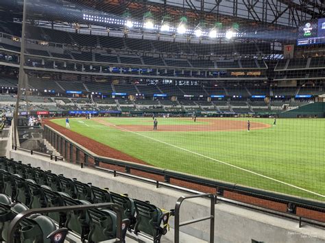 Section 3. . Globe life field seat view